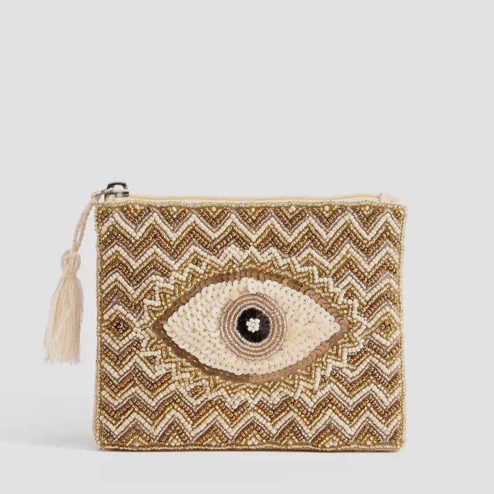 BEAD COIN PURSE - 6 STYLES