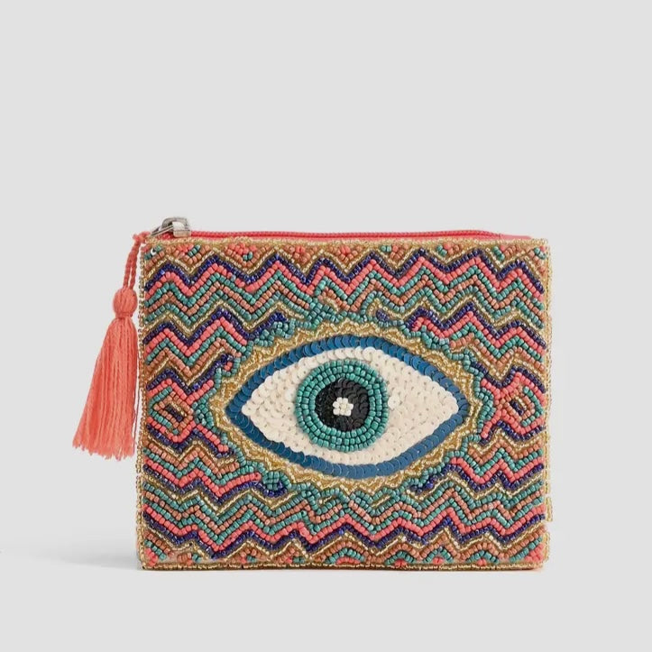 BEAD COIN PURSE - 6 STYLES