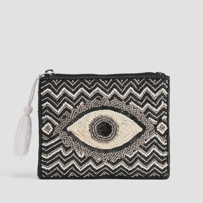 BEAD COIN PURSE - 6 STYLES