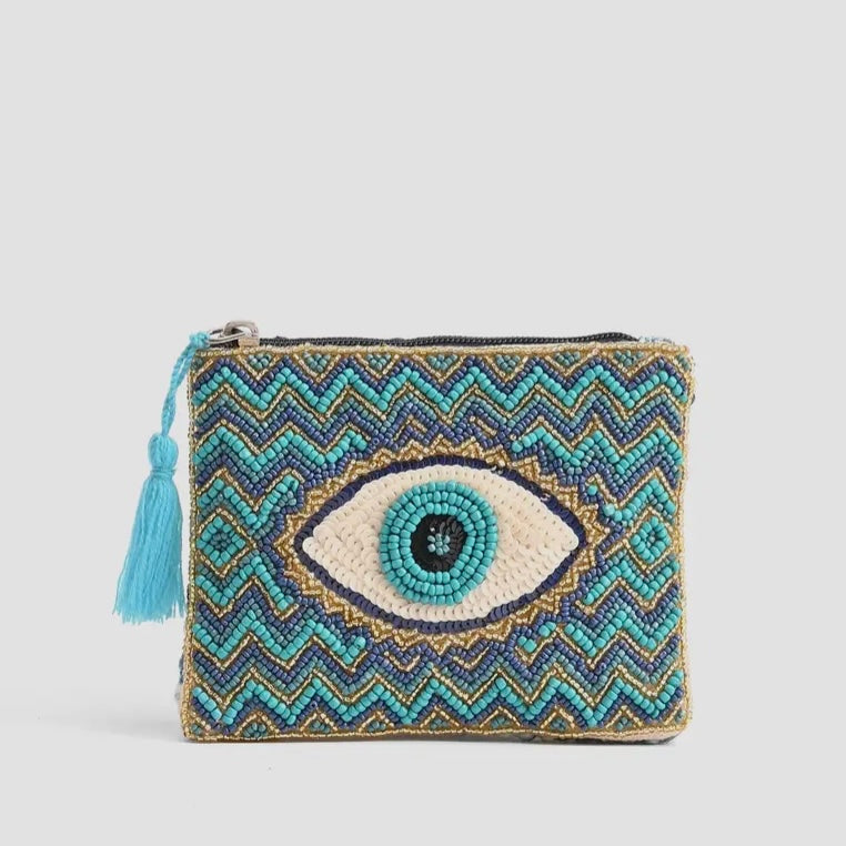 BEAD COIN PURSE - 6 STYLES