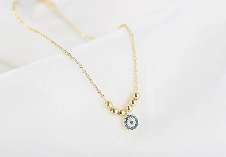 EVIL EYE CHARM ANKLET