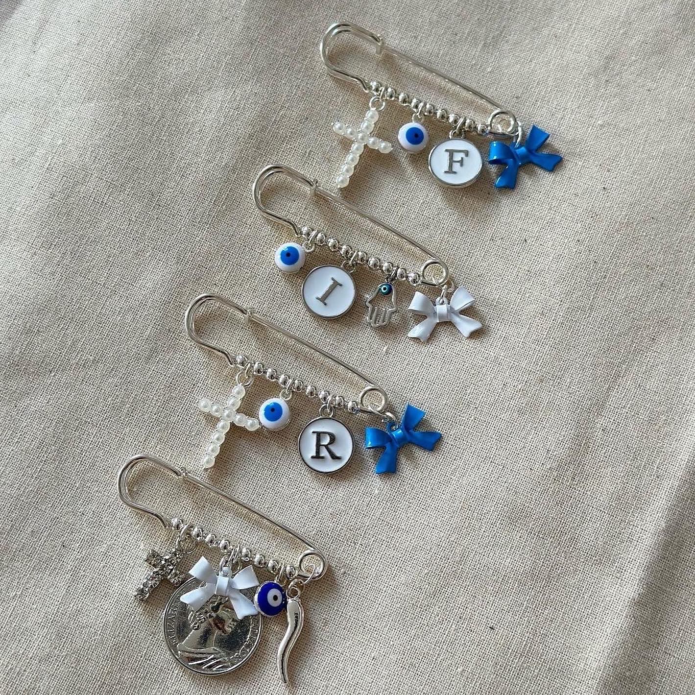 PERSONALISED BABY PINS